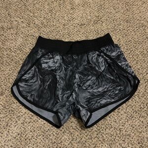 Champion Women's Black and Gray Athletic Shorts